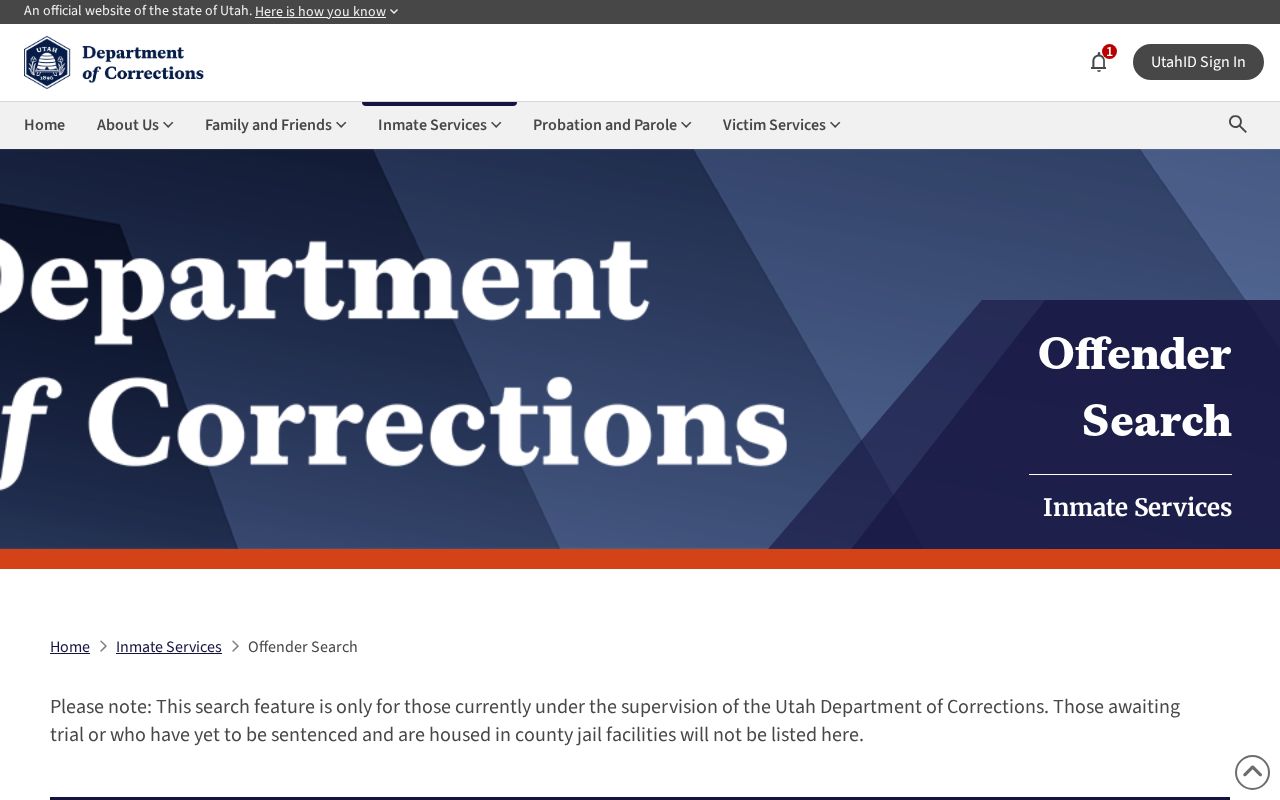 Draper people search through Utah corrections records